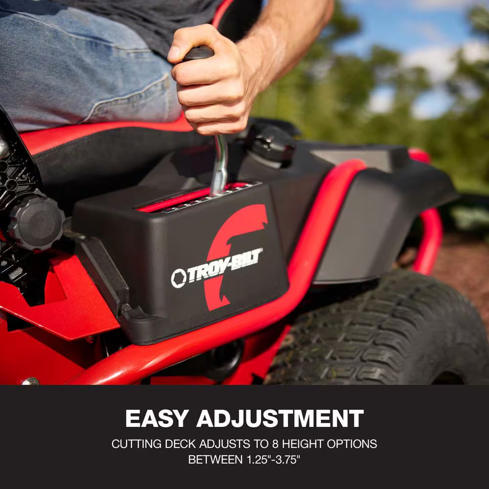 Troy-Bilt Mustang Z54 54-Inch 24 HP Kohler 7000 Series Dual Hydrostatic Drive Gas Zero Turn Riding Lawn Mower