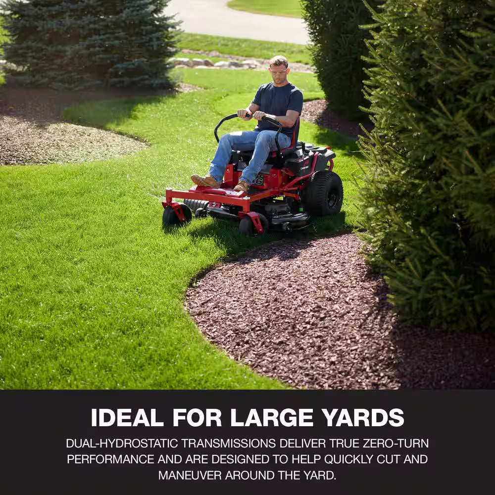 Troy-Bilt Mustang Z42 42-Inch 22 HP Kohler 7000 Series Dual Hydrostatic Drive Gas Zero Turn Riding Lawn Mower