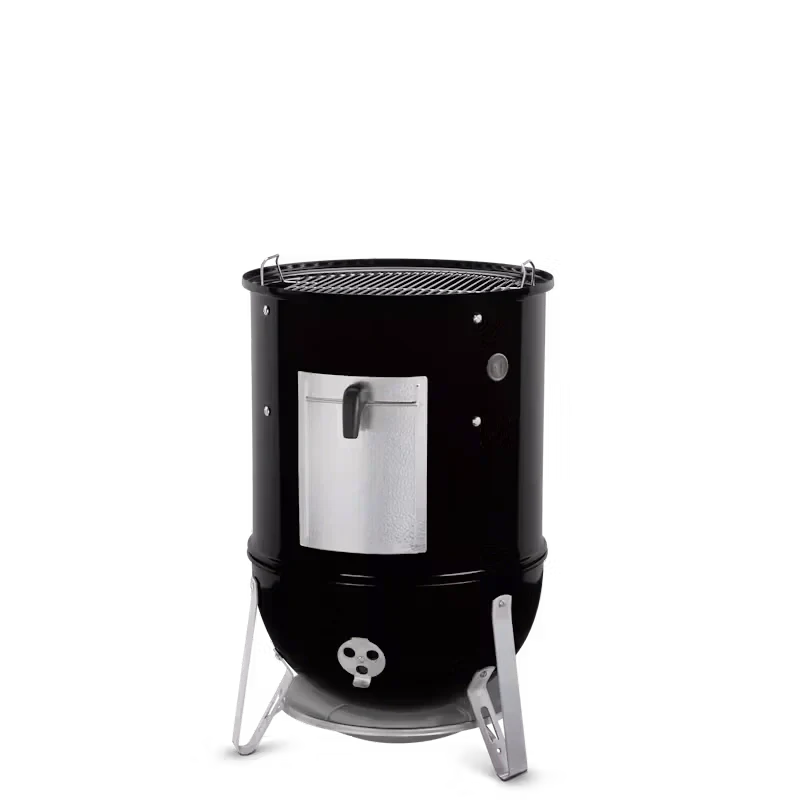 Weber Smokey Mountain 47cm BBQ Cooker Smoker with Cover
