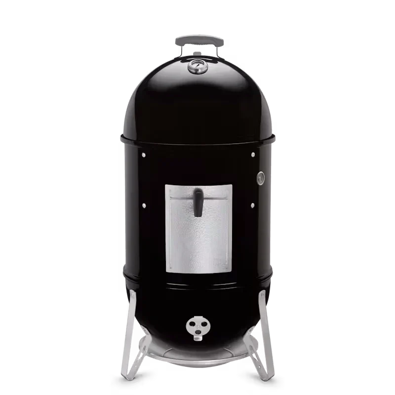 Weber Smokey Mountain 47cm BBQ Cooker Smoker with Cover
