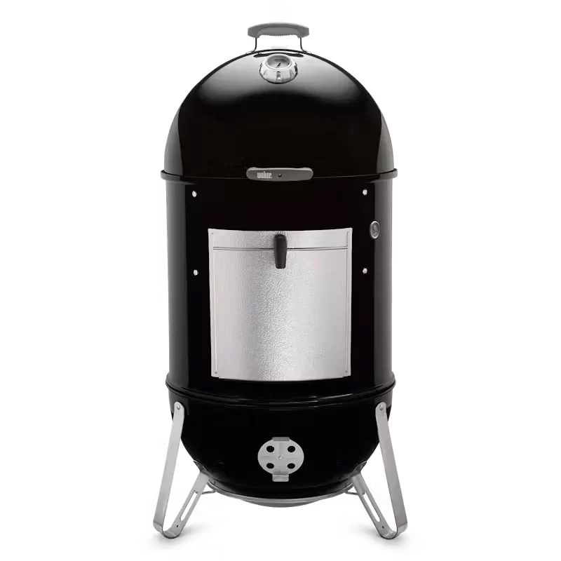 Weber Smokey Mountain 57cm BBQ Cooker Smoker with Cover