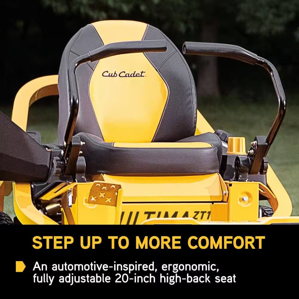 Cub Cadet Ultima ZT1 50-Inch 23 HP Kawasaki FR691V Dual Hydrostatic Gas Zero Turn Riding Lawn Mower