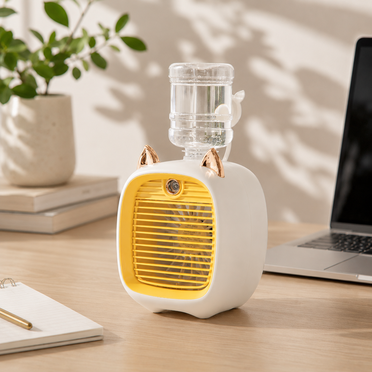 Mini Cat Mist Fan & Night Light
