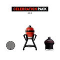 Kamado Joe Jr Celebration Pack - Includes BBQ, Sear Plate, Cover and Cart