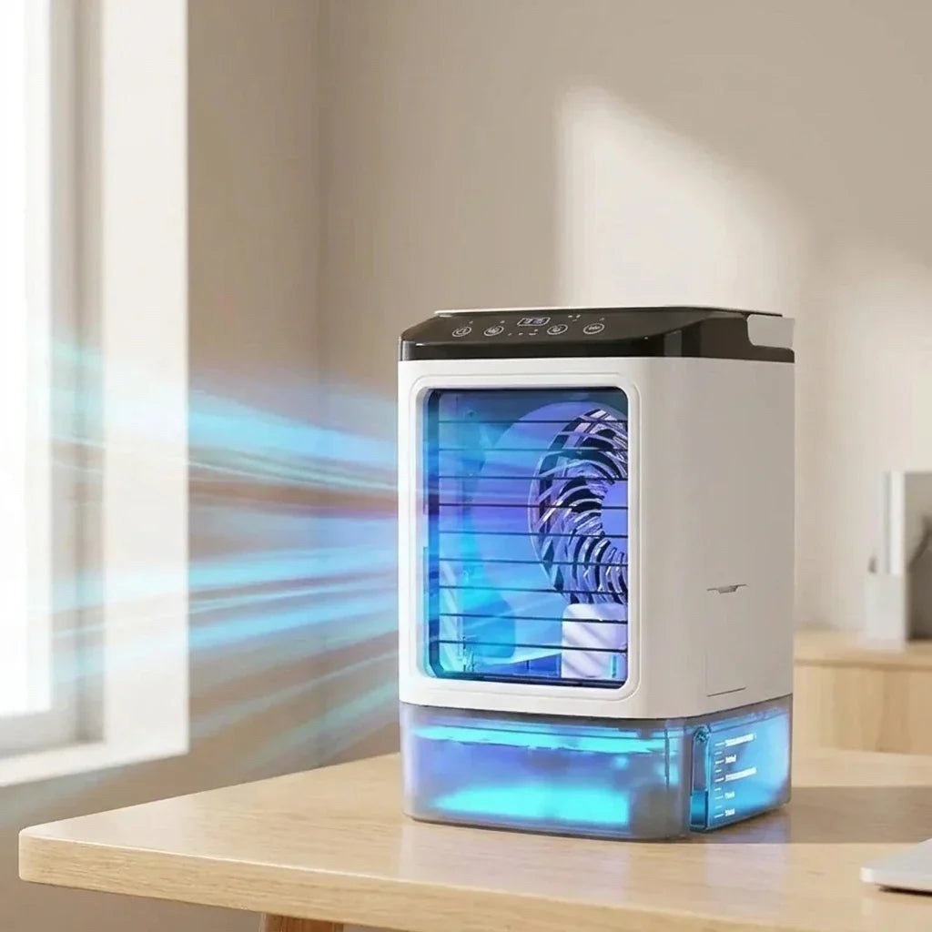 Mini Personal Air Cooler with Night Light