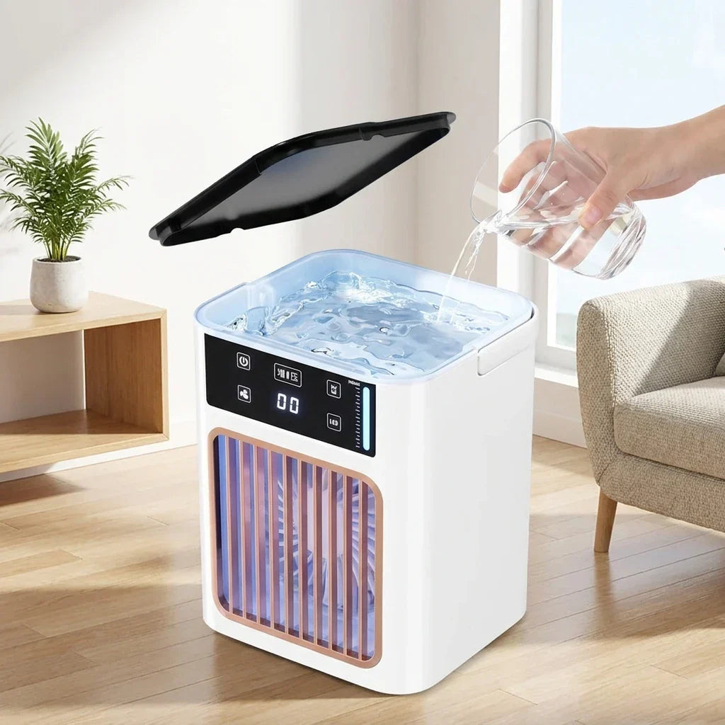 Turbocharged Desktop Air Cooler & Humidifier