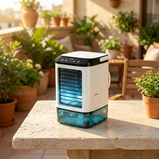 Mini Personal Air Cooler with Night Light