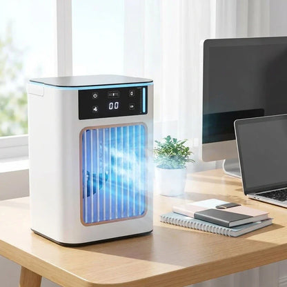 Turbocharged Desktop Air Cooler & Humidifier