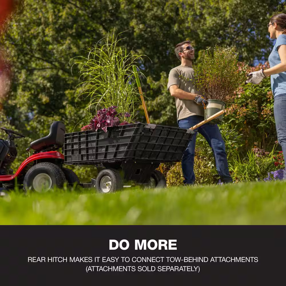 Troy-Bilt Pony 42-Inch 15.5 HP Briggs & Stratton 7-Speed Manual Drive Gas Front Engine Riding Lawn Tractor