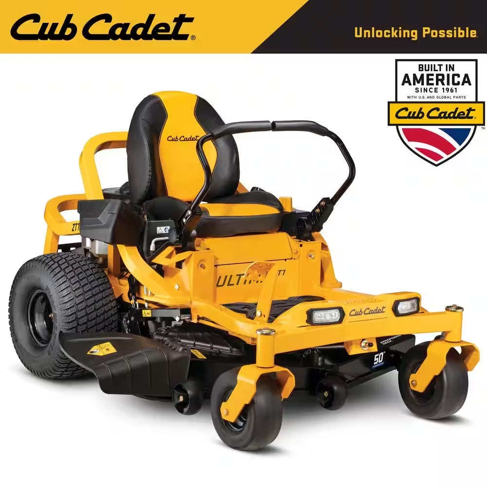 Cub Cadet Ultima ZT1 50-Inch 23 HP Kawasaki FR691V Dual Hydrostatic Gas Zero Turn Riding Lawn Mower
