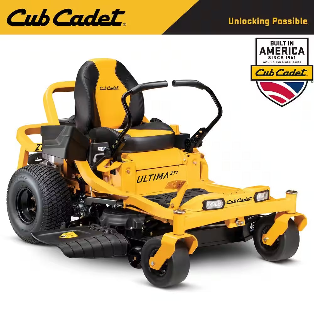 Cub Cadet Ultima ZT1 50-Inch 23 HP Kawasaki FR691V Dual Hydrostatic Gas Zero Turn Riding Lawn Mower