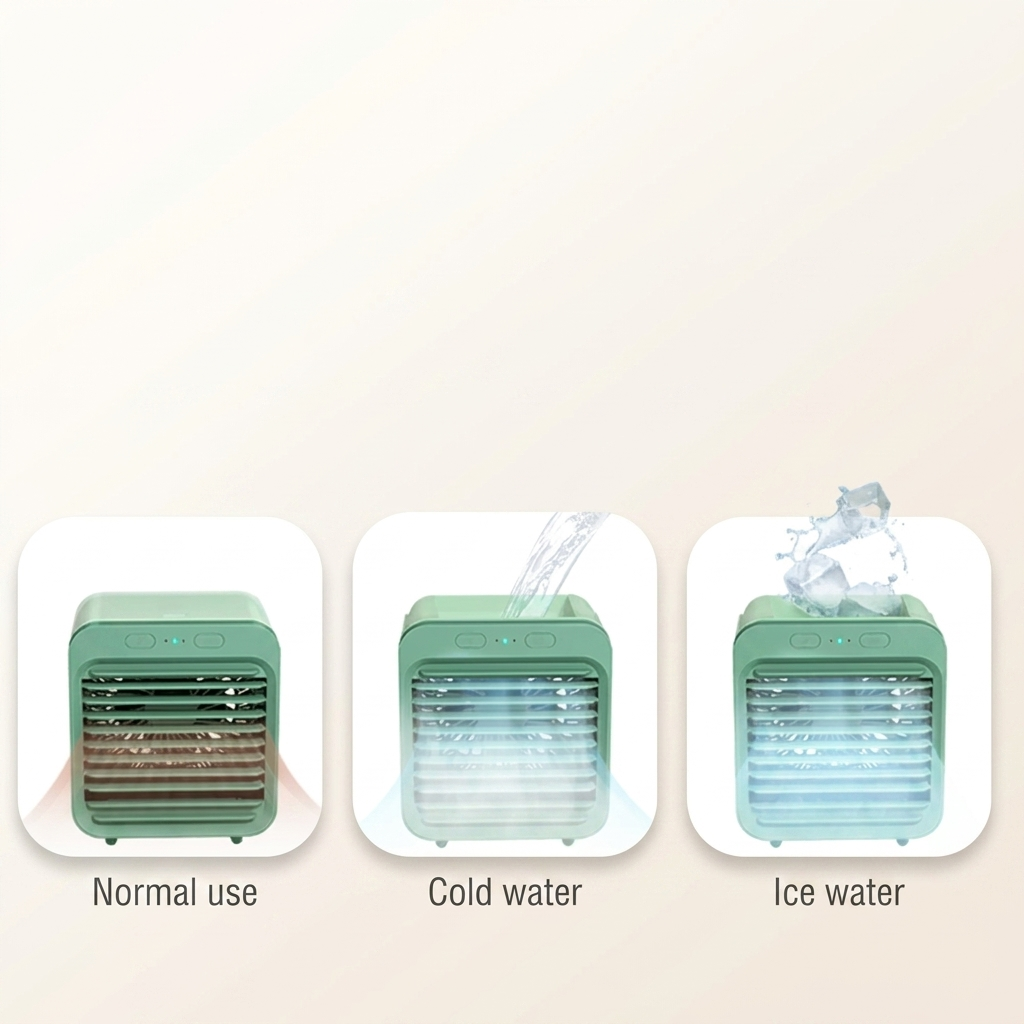 Rechargeable Mini Air Cooler & Humidifier