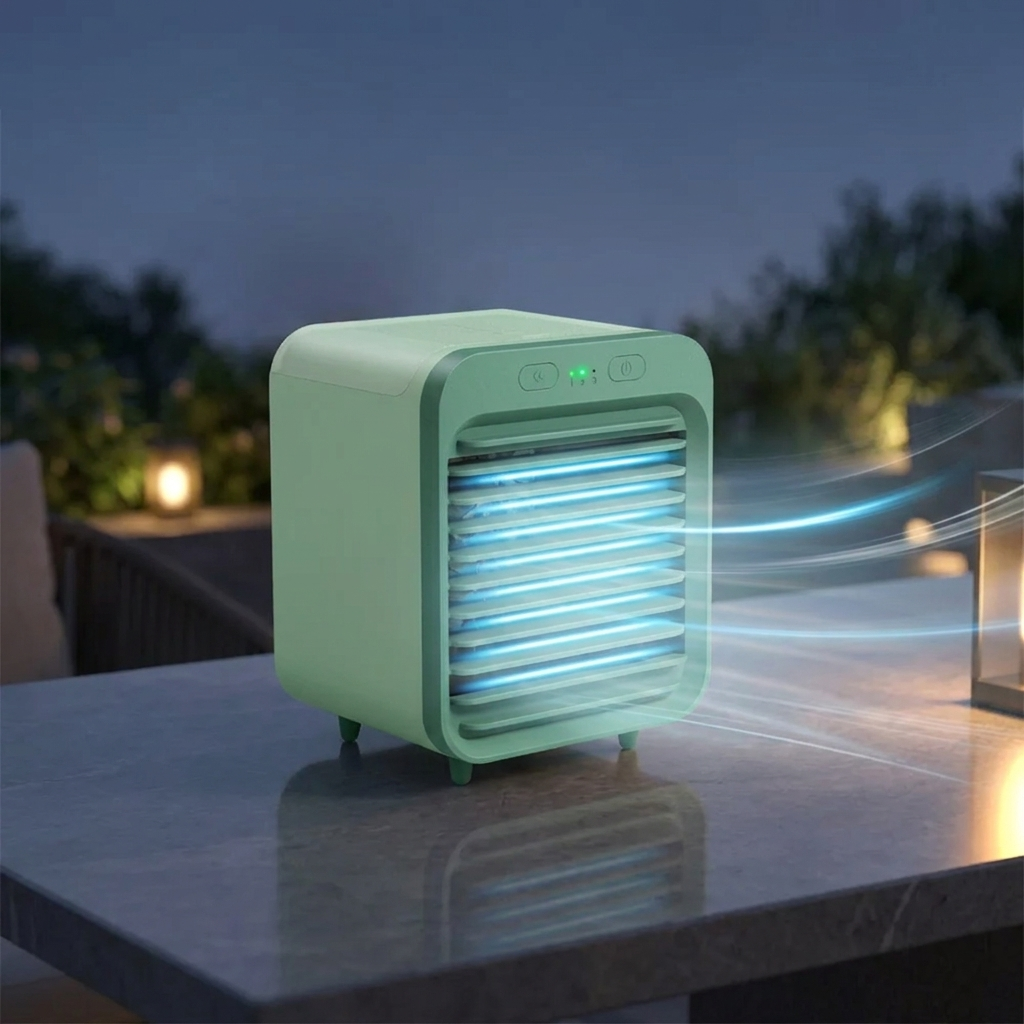 Rechargeable Mini Air Cooler & Humidifier