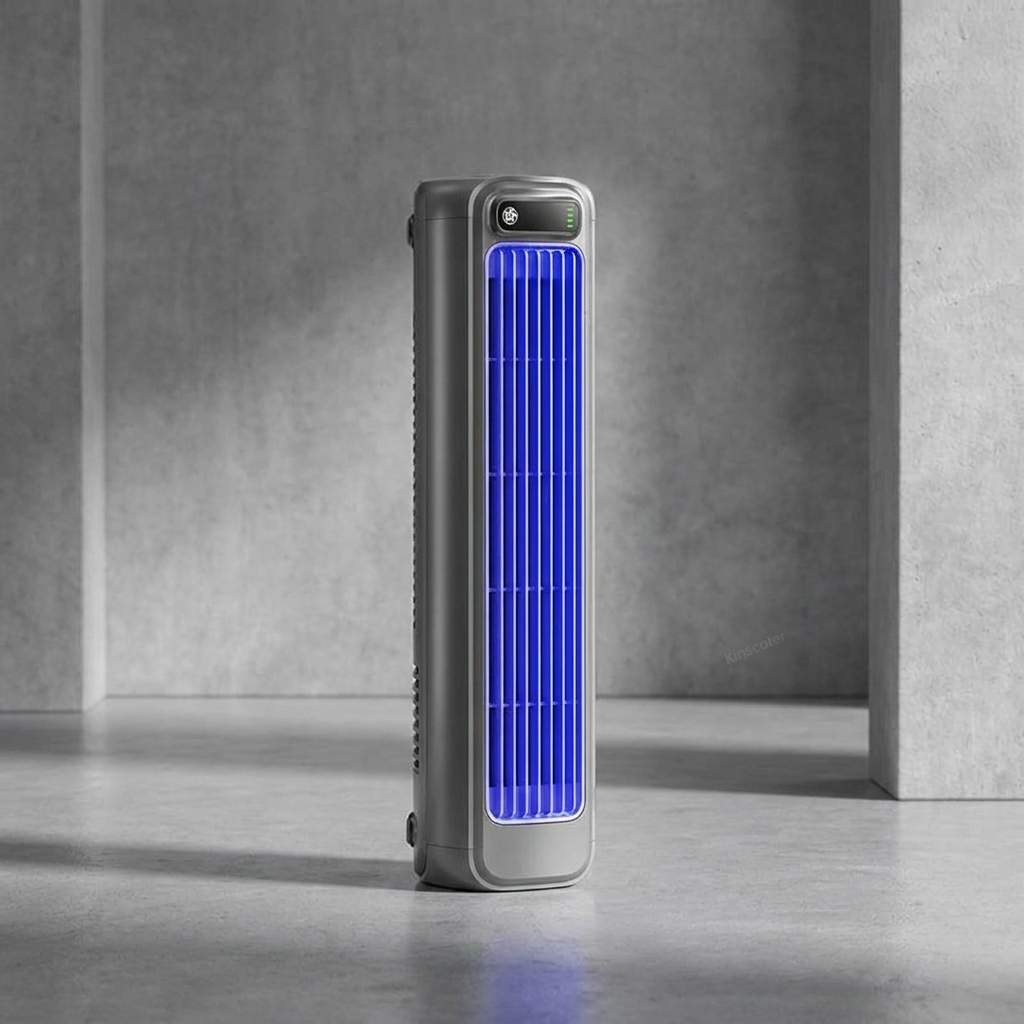 Rechargeable Wall-Mount Tower Fan