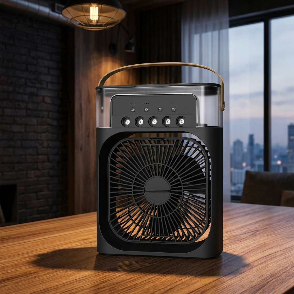 3-in-1 Fan, Humidifier & Night Light