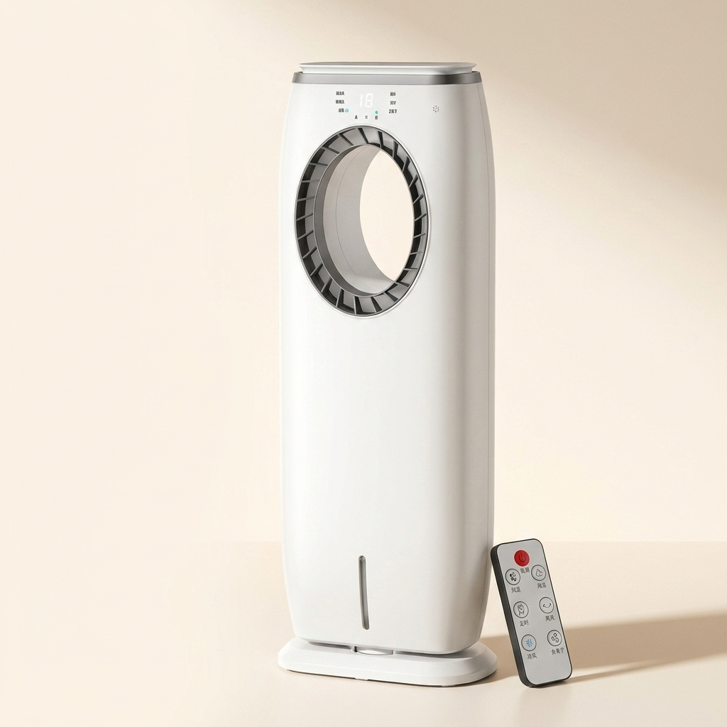 Leafless Water-Cooled Air Chiller with Remote