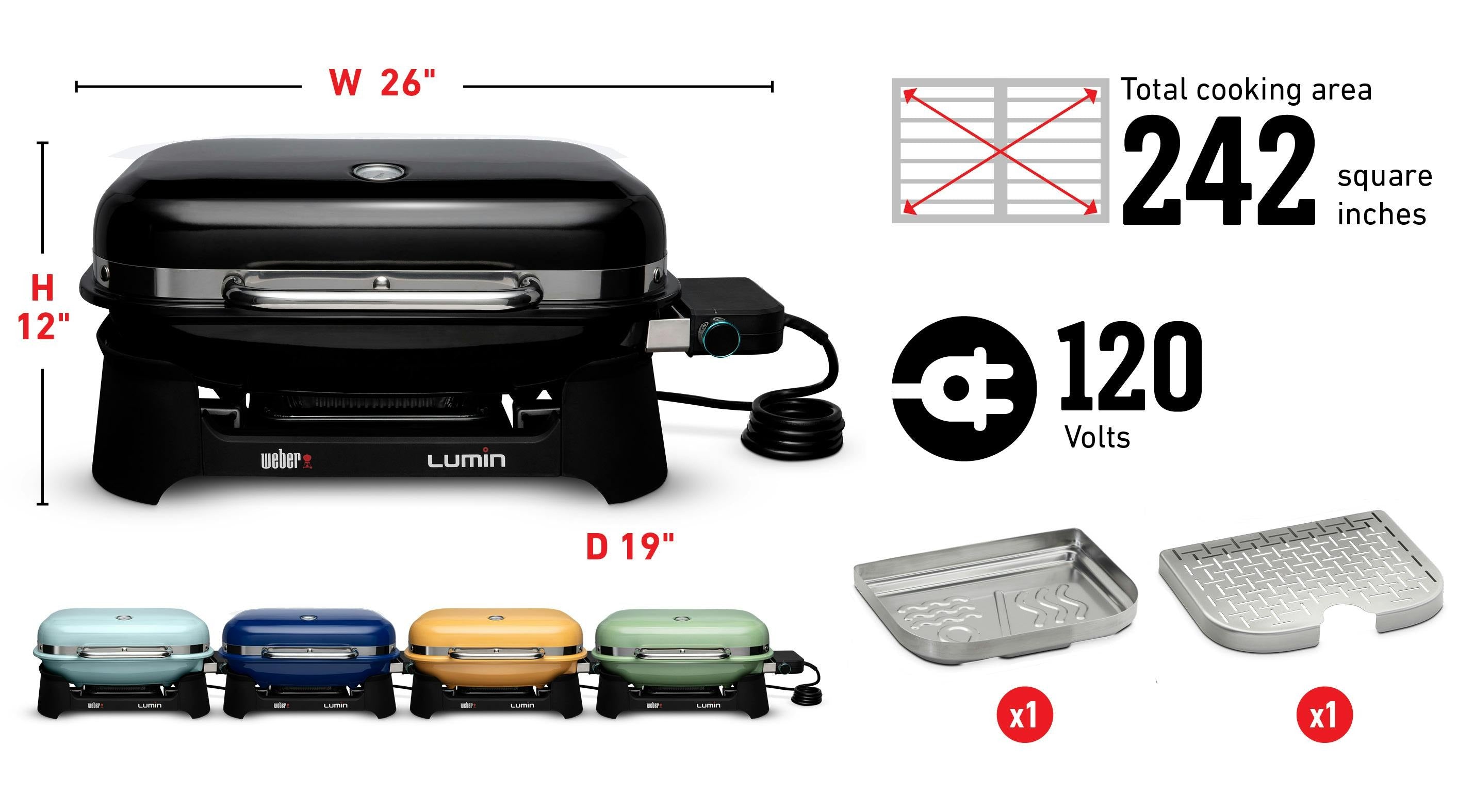 Weber Lumin Electric Grill