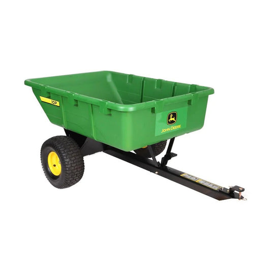 John Deere 10P 280L Utility Tipper Cart Trailer for Ride-on Mowers